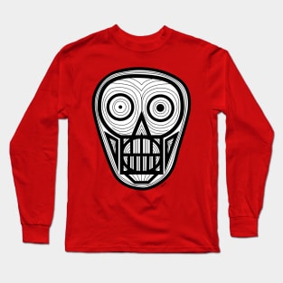 Psychedelic Skull Long Sleeve T-Shirt